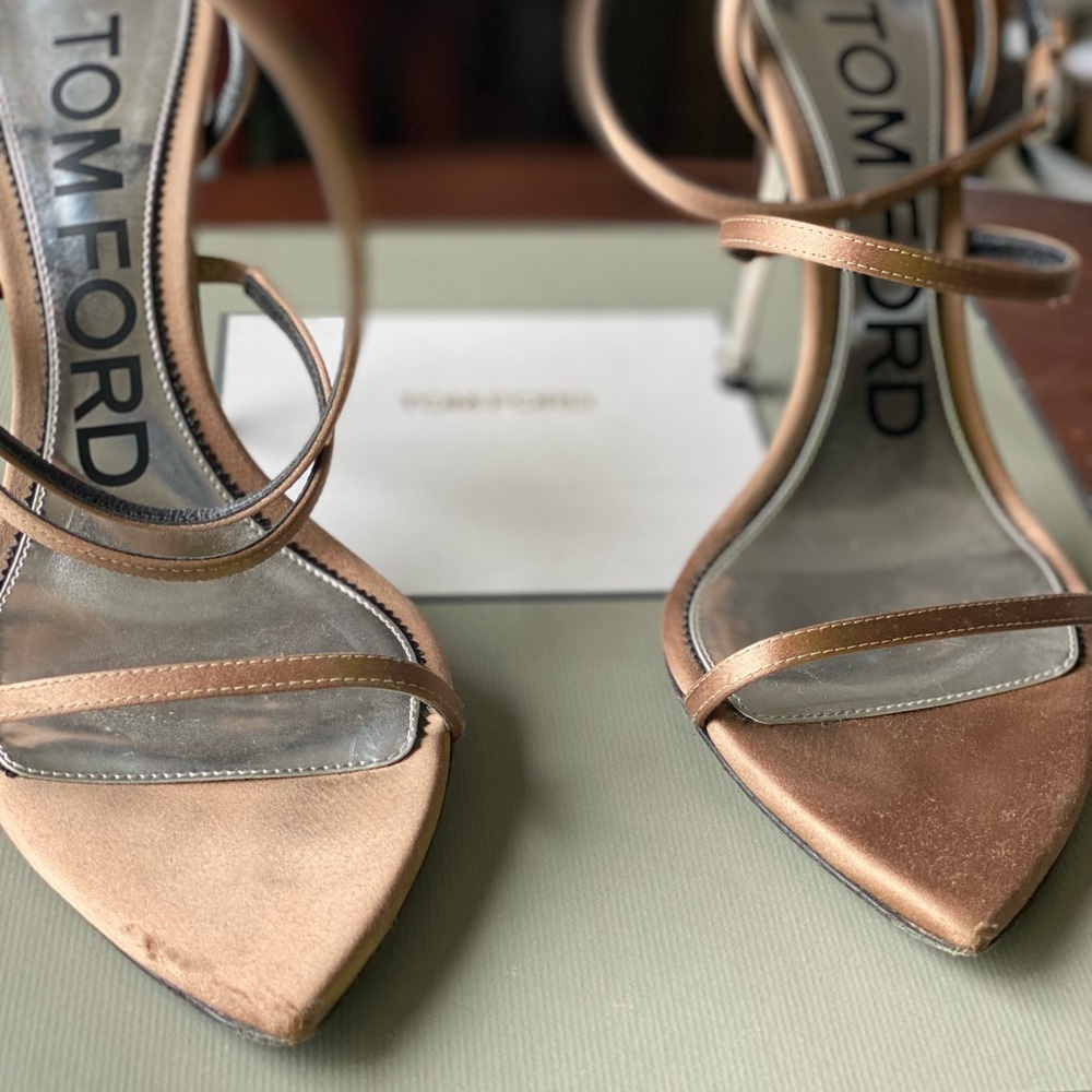 Tom Ford Rose Gold / Nude Stilettos 👠💅